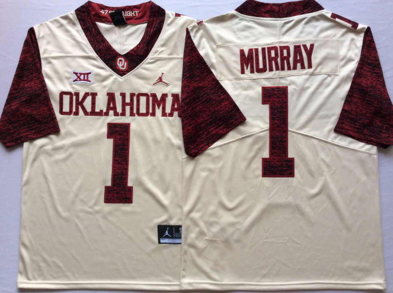 NCAA Men Oklahoma Sooners White Limited 6 MAYFIELD